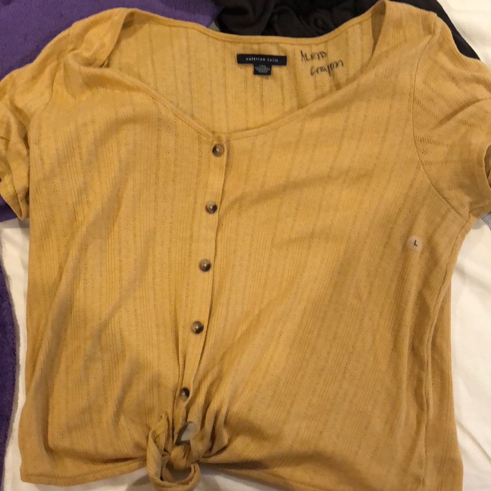 Button up t shirt from American Eagle!